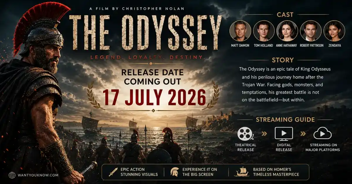 Is There an Odyssey Movie Coming Out? Release Date, Cast, Story, Trailer & Streaming Guide